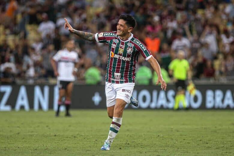 Rio de Janeiro, RJ - Brasil - 22/11/2023 - Maracanã - Campeonato Brasileiro, vigésima segunda rodada, jogo entre Fluminense x São Paulo. FOTO DE MARCELO GONÇALVES / FLUMINENSE FC  IMPORTANTE: Imagem destinada a uso institucional e divulga磯, seu uso comercial estᠶetado incondicionalmente por seu autor e o Fluminense Football Club.  IMPORTANT: Image intended for institutional use and distribution. Commercial use is prohibited unconditionally by its author and Fluminense Football Club.  IMPORTANTE: Im᧥n para uso solamente institucional y distribuici㮮 El uso comercial es prohibido por su autor y por el Fluminense Football Club Por: Marcelo Goncalves