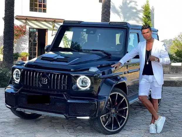 cr7 mercedes benz brabus g65