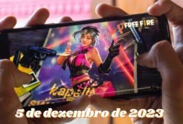 free fire 5 de dezembro de 2023