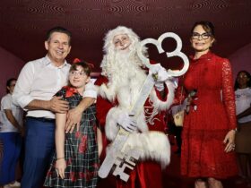 O Natal Abençoado SER Família estará aberto ao público na Arena Pantanal até o dia 30 de dezembro.               Crédito - Mayke Toscano/Secom-MT