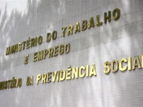 Brasília (DF), 10/04/2023 - Fachada do ministério do Trabalho e Emprego e do ministério da Previdência Social. Por: Marcelo Camargo/Agência Brasil