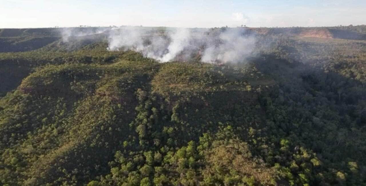 Número de focos de calor triplica em Mato Grosso