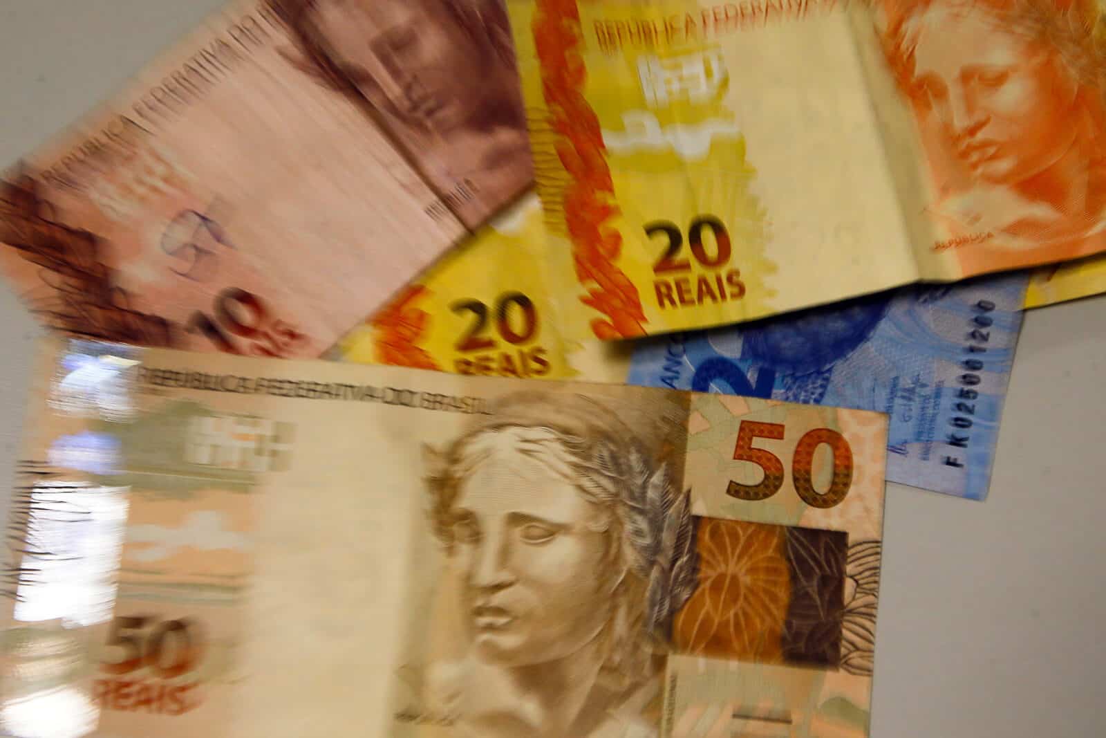 Moeda Nacional, Real, Dinheiro, notas de real,Cédulas do real Por: Marcello Casal JrAgência Brasil