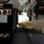 caminhões, poluição, Gases poluentes , trânsito Por: Arquivo/Marcelo Camargo/Agência Brasil