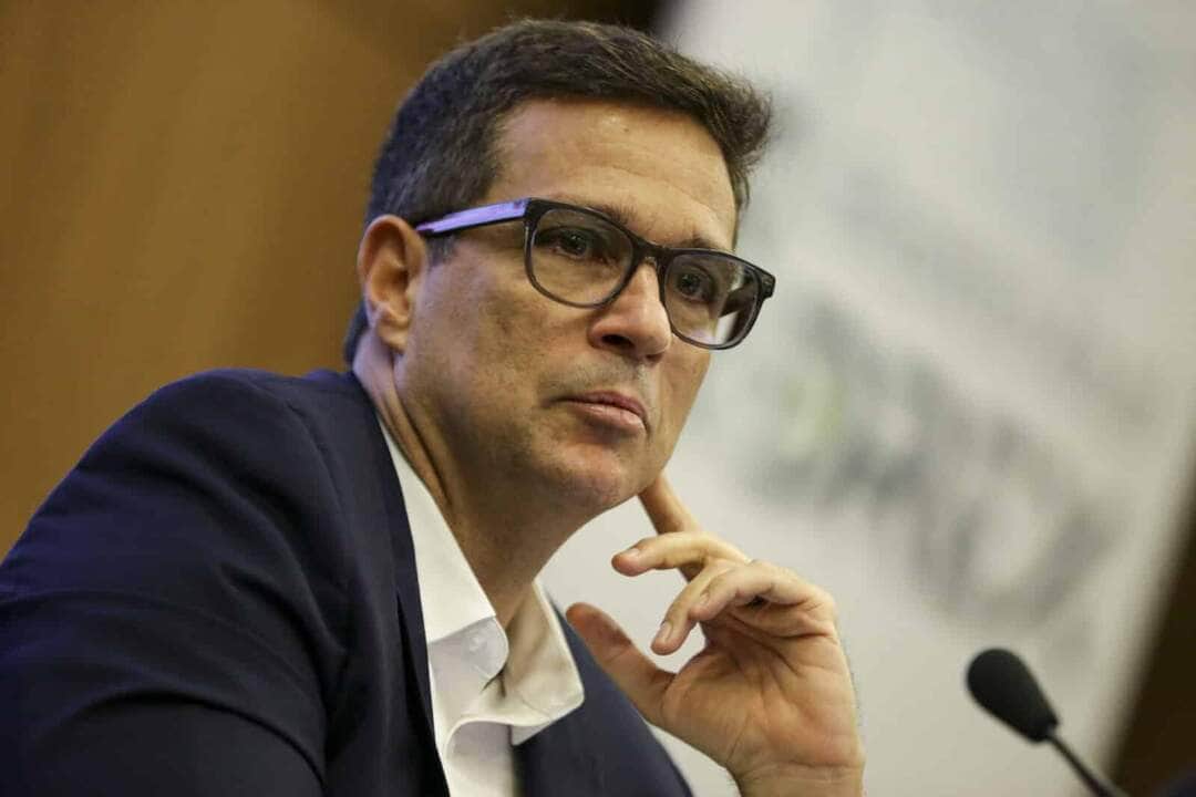 Brasília (DF), 07/12/2023 - O presidente do Banco Central, Roberto Campos Neto, durante palestra no Encontro Anual Drex 2023, na sede do BC, em Brasília. Foto: Marcelo Camargo/Agência Brasil