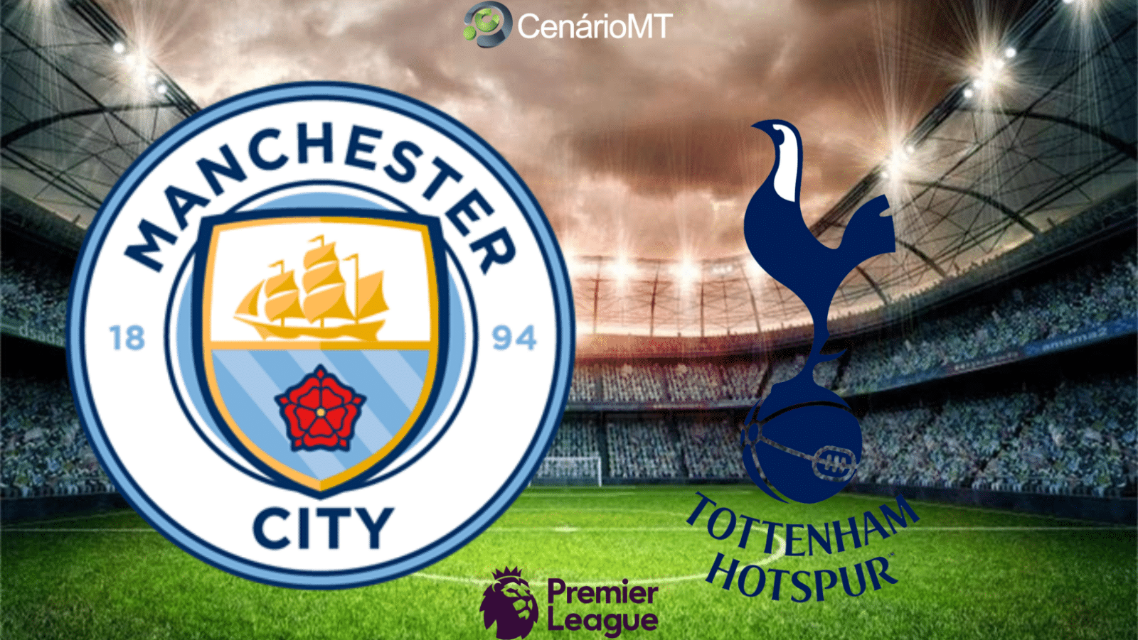 onde assistir City x Tottenham