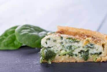 Quiche de espinafre: Uma opção vegetariana deliciosa