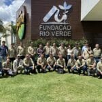 Consultores do sul do país visitam Fundação Rio Verde para conhecer anomalia da soja