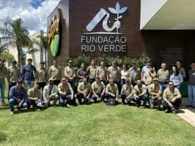 Consultores do sul do país visitam Fundação Rio Verde para conhecer anomalia da soja