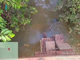 Carro de funcionário da AMAGGI é encontrado submerso no rio Arinos