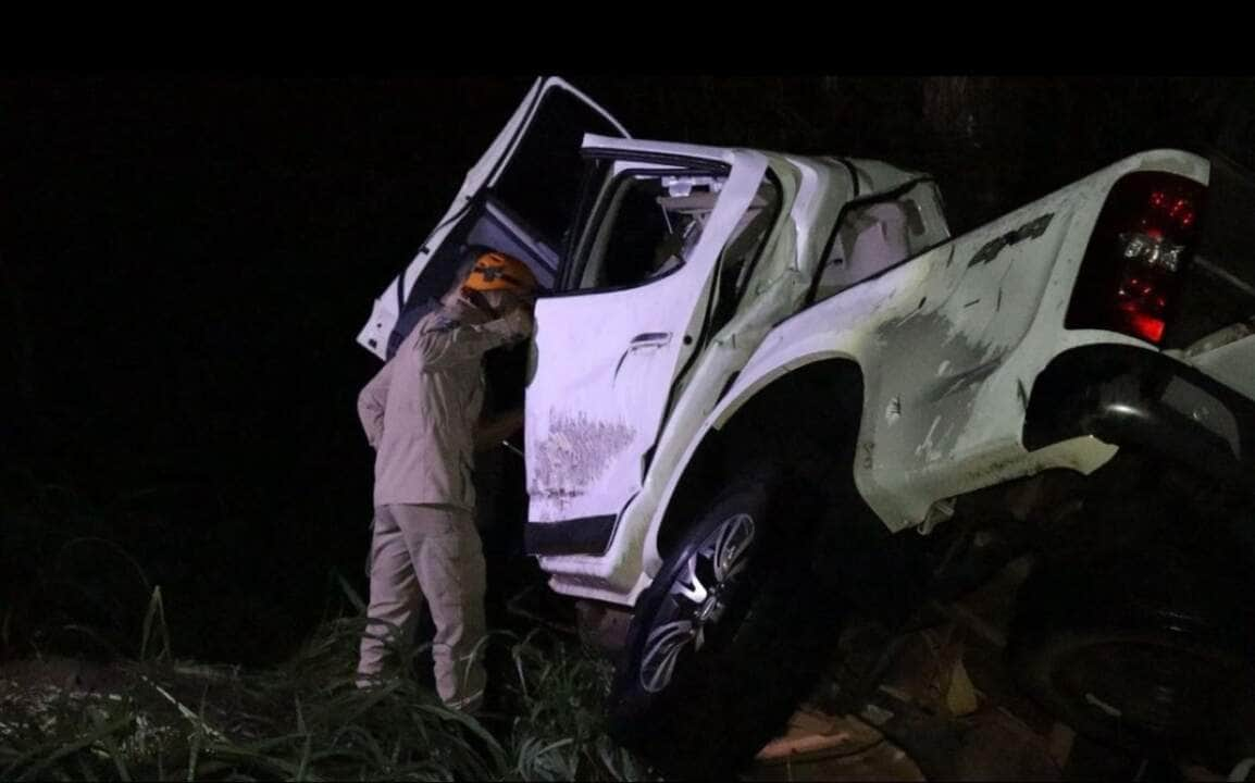 Mulher morre em acidente na BR-174, em Figueirópolis d'Oeste (MT)