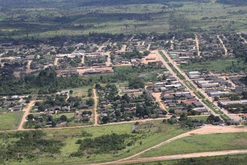 Apiacas cidade vista aerea