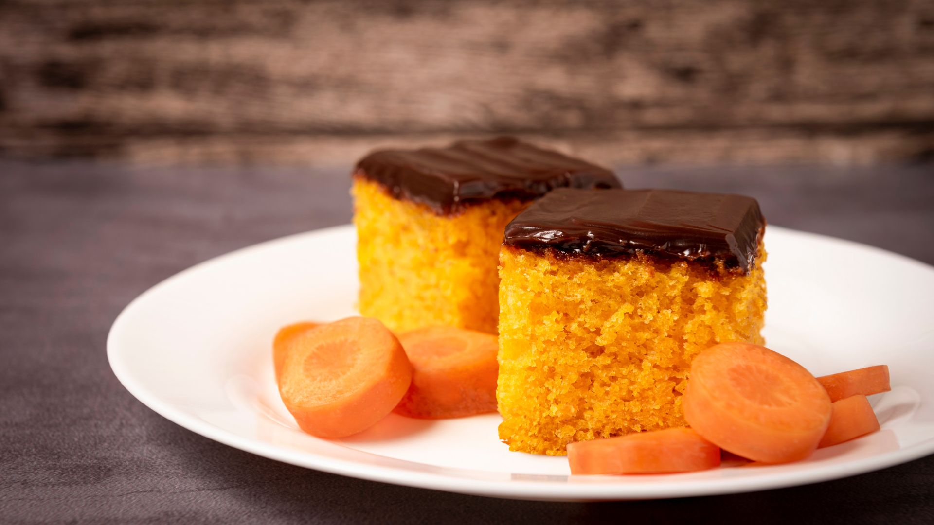 Bolo de cenoura de liquidificador