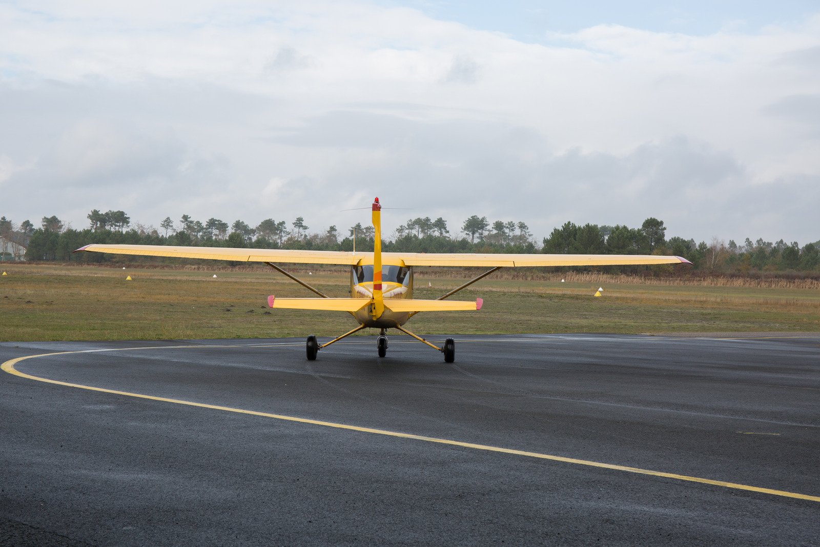 Cessna 310 Airplane on Runway - Fotos do Canva