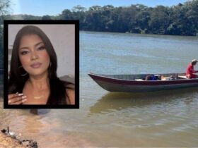 Corpo de jovem desaparecida em rio é encontrado e bombeiros continuam buscas pelo namorado da vítima