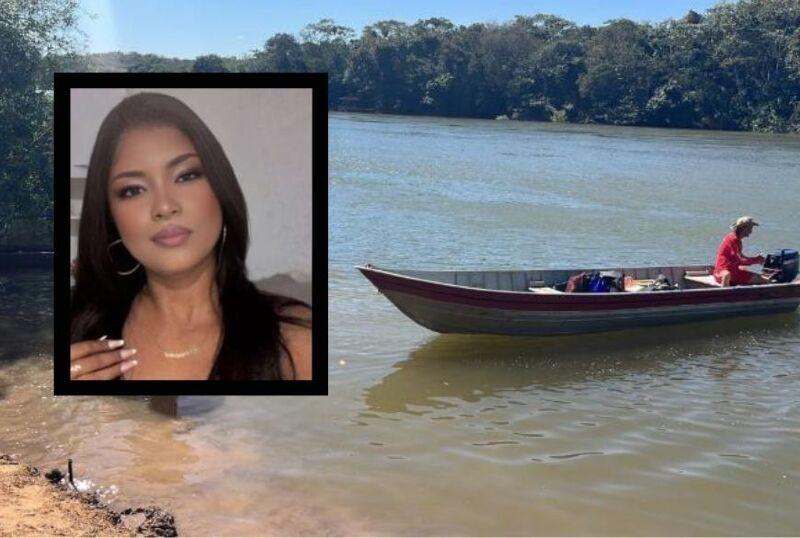 Corpo de jovem desaparecida em rio é encontrado e bombeiros continuam buscas pelo namorado da vítima