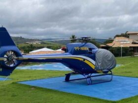 Homem morre em acidente com helicoptero em Minas