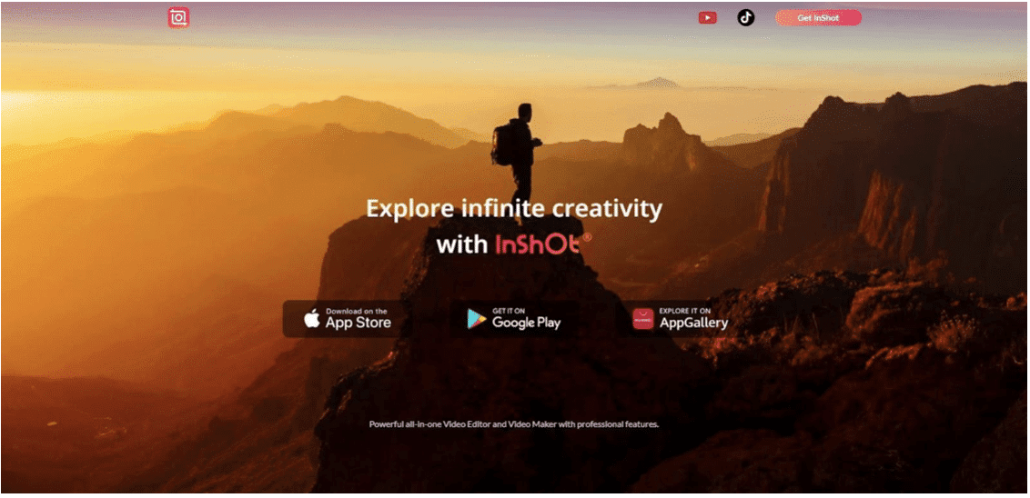Os 6 principais programas para fazer um vídeo com fotos e música 6 InShot