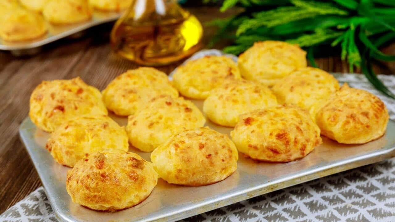 Pão de queijo na airfryer