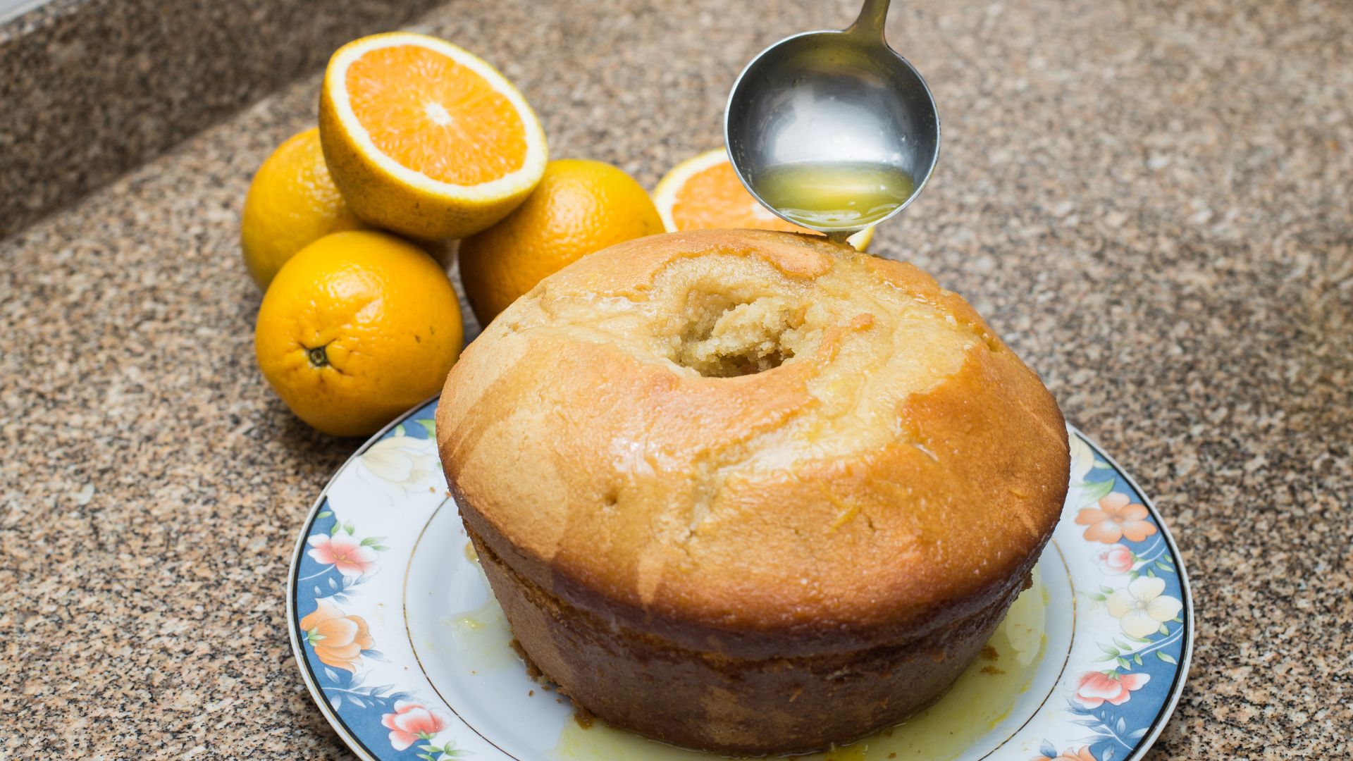 Receita de bolo de laranja