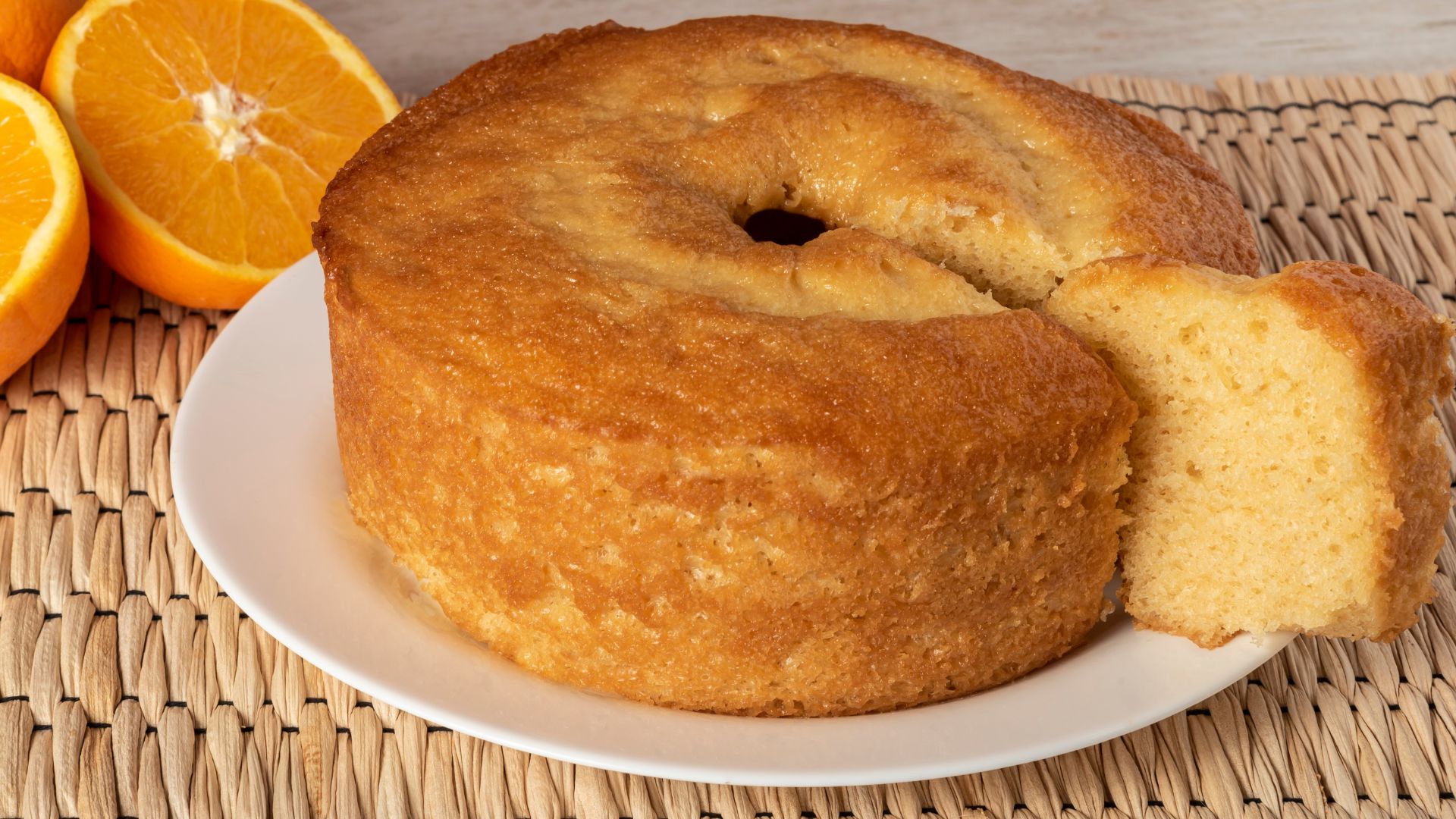 Receita de bolo de laranja