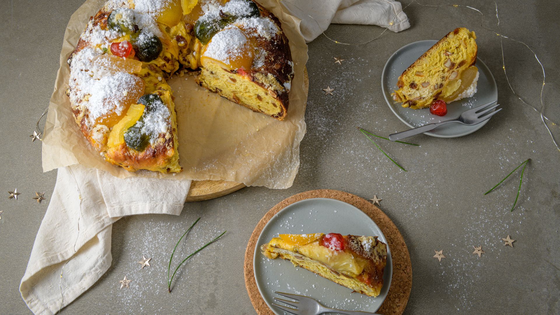 Receita de bolo rei