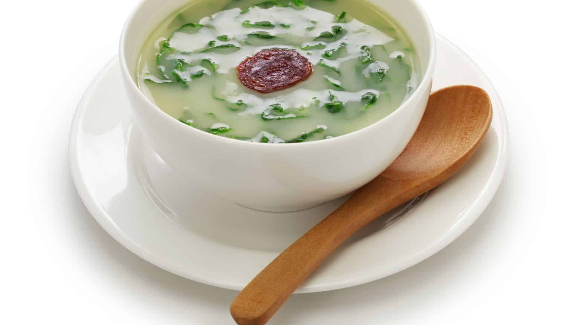 Receita de caldo verde