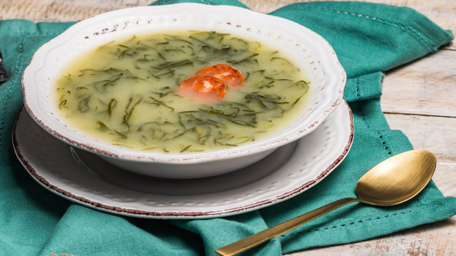 Receita de caldo verde