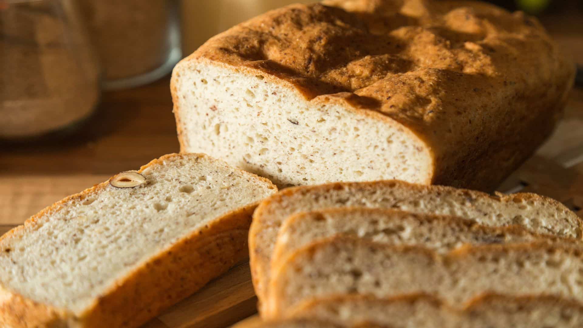 Receita de pão sem glúten
