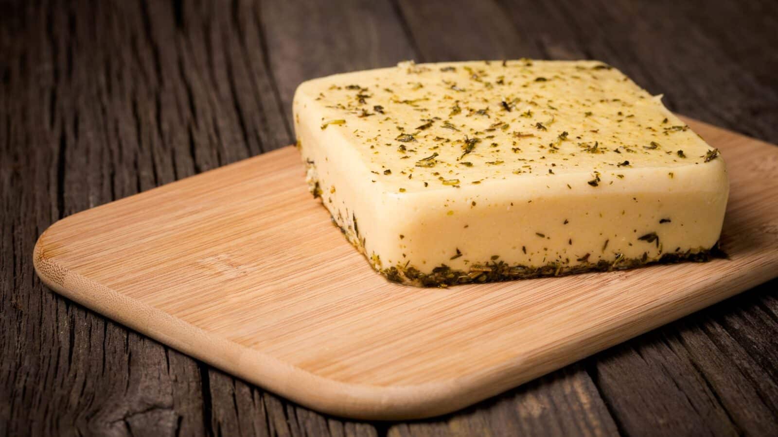 Receita de queijo vegano
