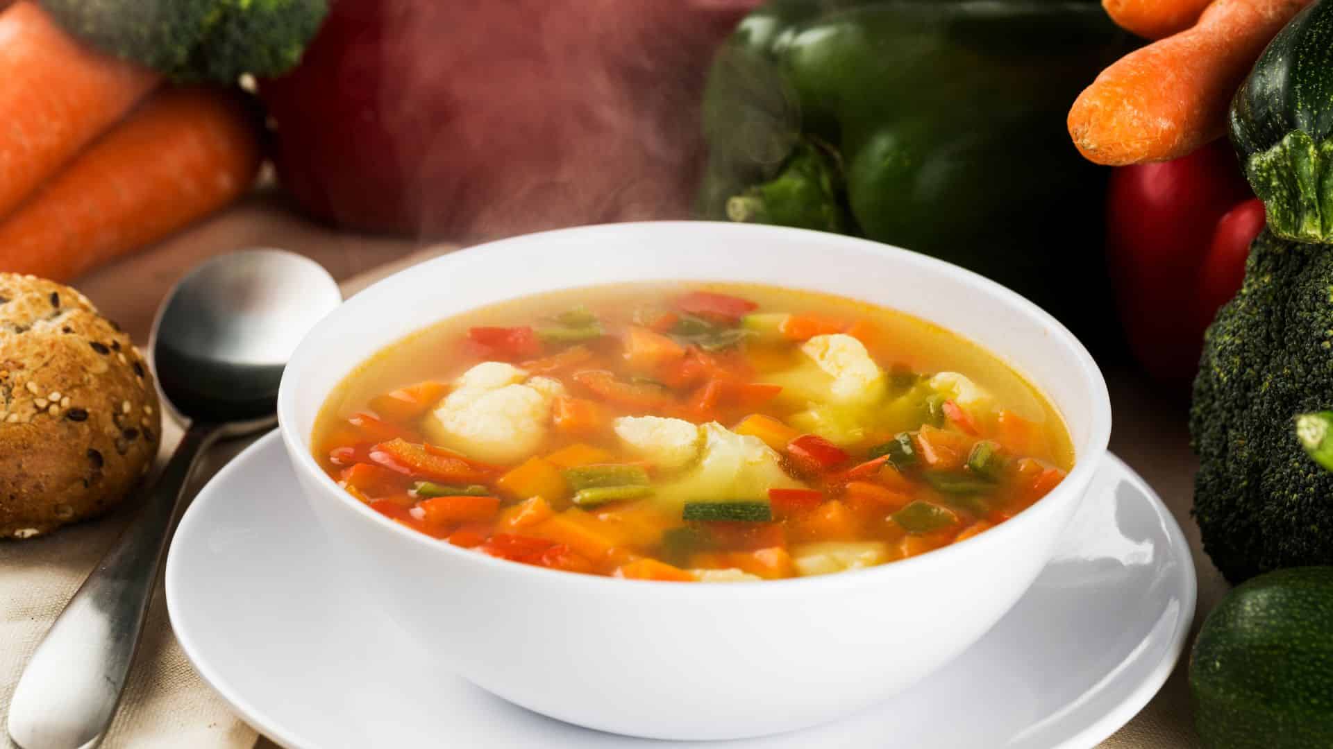 Receita de sopa simples