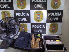 Polícia Civil recupera saxofone avaliado em R$ 8 mil furtado em Cáceres
