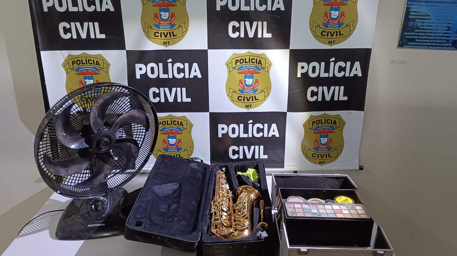 Polícia Civil recupera saxofone avaliado em R$ 8 mil furtado em Cáceres