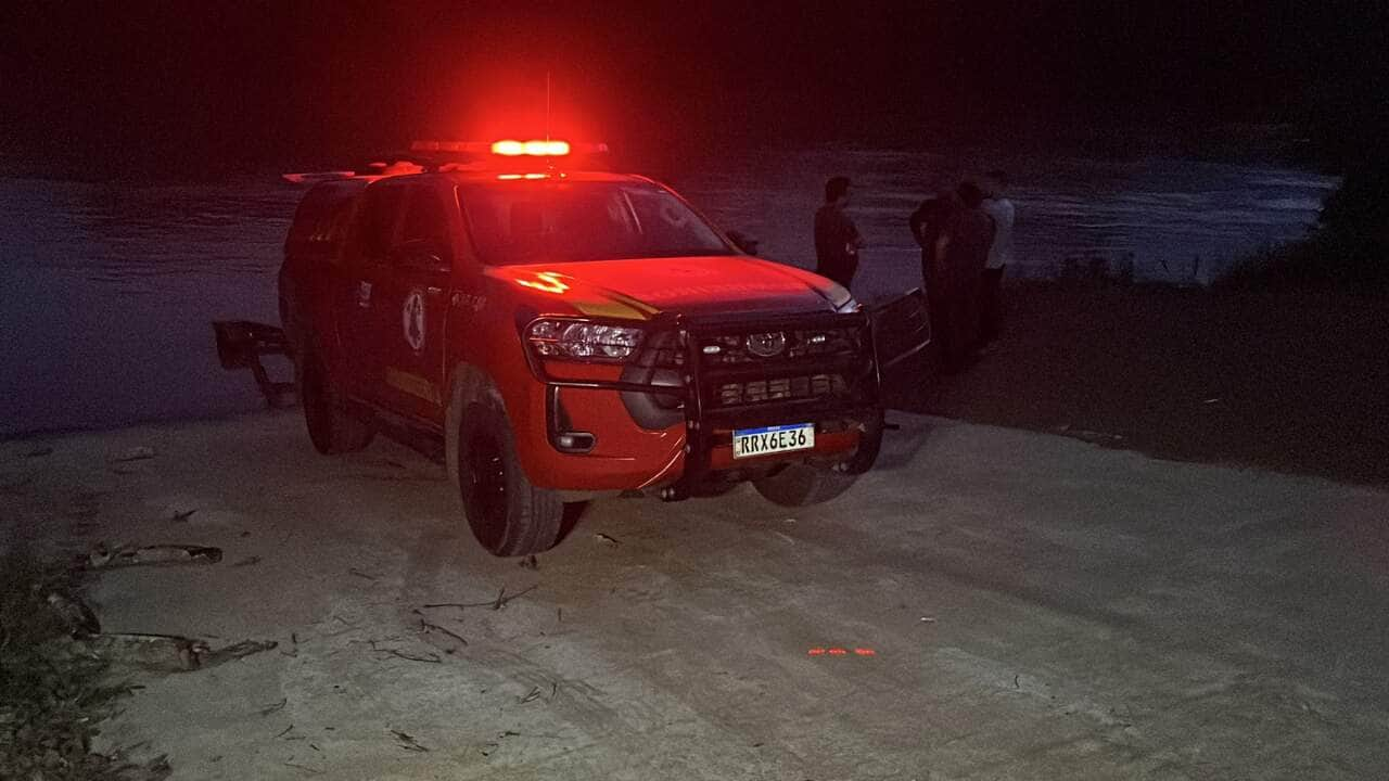 Corpo foi localizado a cerca de 2 km da ponte, na MT-242