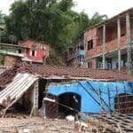 São Sebastião (SP), 22/02/2023, Casas destruídas em deslizamentos na Barra do Sahy após tempestades no litoral norte de São Paulo. Por: Rovena Rosa/Agência Brasil