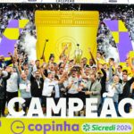 Corinthians vence Cruzeiro por 1 a 0 e conquista o 11º título da Copinha, em 25/01/2024 Por: Reprodução Twitter/Copinha