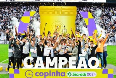 Corinthians vence Cruzeiro por 1 a 0 e conquista o 11º título da Copinha, em 25/01/2024 Por: Reprodução Twitter/Copinha