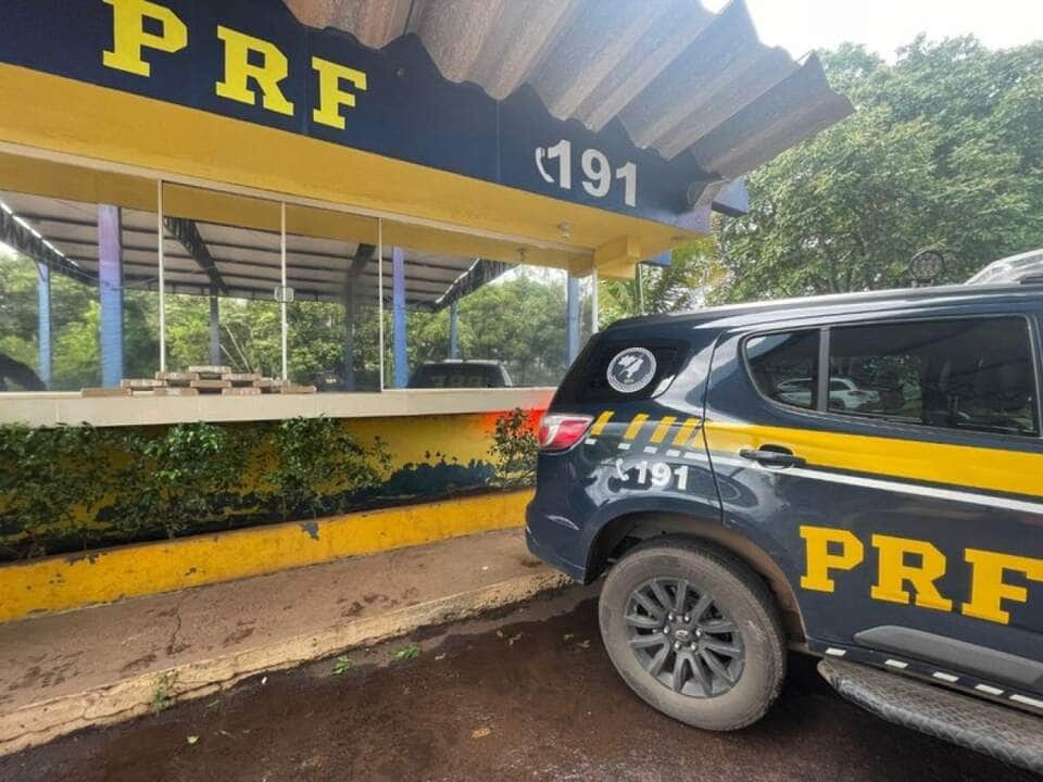 PRF apreende 10,35 kg de cocaína em Barra do Garças