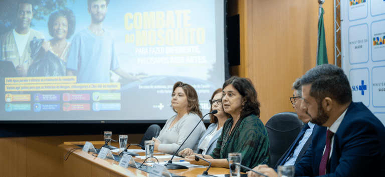 Ministério faz constante monitoramento dos casos de dengue no País, destaca Nísia Trindade -