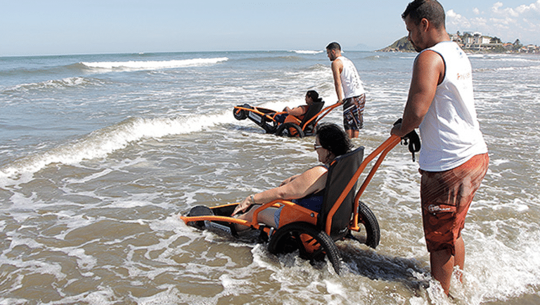 Praias promovem inclusão e se destacam na promoção turística - Foto: Divulgação