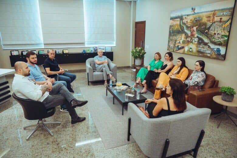 Prefeito de Lucas do Rio Verde e vice-governador se reúnem para discutir segurança pública e violência doméstica