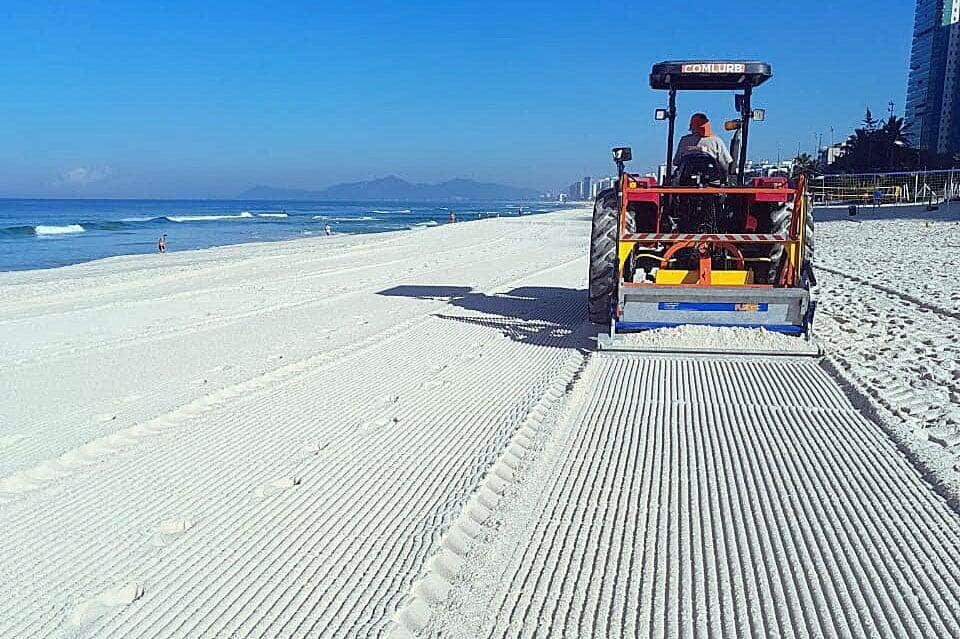 limpeza da Comlurb no Réveillon 2023 no Rio de Janeiro. Foto: Comlurb/Divulgação