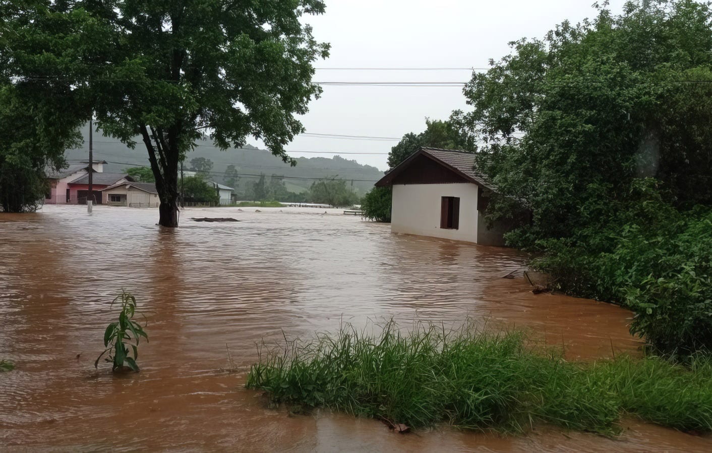 Chuvas no Rio Grande do Sul: Mais de 31 mil pessoas afetadas, 399 desabrigadas e 1. 665 desalojadas. Foto: Defesa Civil/RS