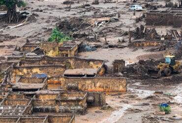 Agência Brasil 30 Anos - Área afetada pelo rompimento de barragem no distrito de Bento Rodrigues, zona rural de Mariana, em Minas Gerais Por: Antonio Cruz/ Agência Brasil