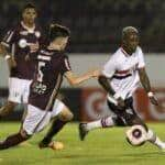 são paulo, ferroviária, copinha Por: Célio Messias/São Paulo FC/Direitos Reservados