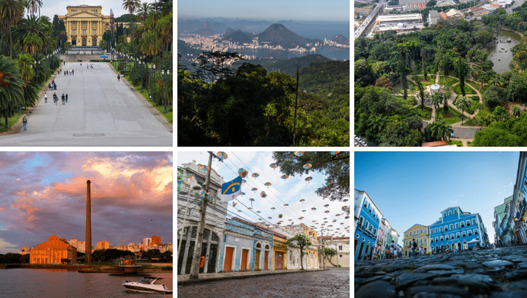 Seis capitais brasileiras estão no ranking das cidades mais promissoras do mundo - Foto: MTur Destinos