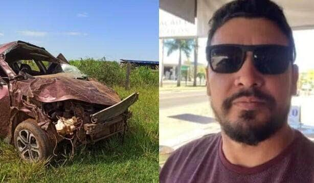 Médico de Mato Grosso morre após capotar carro em rodovia de Mato Grosso do Sul