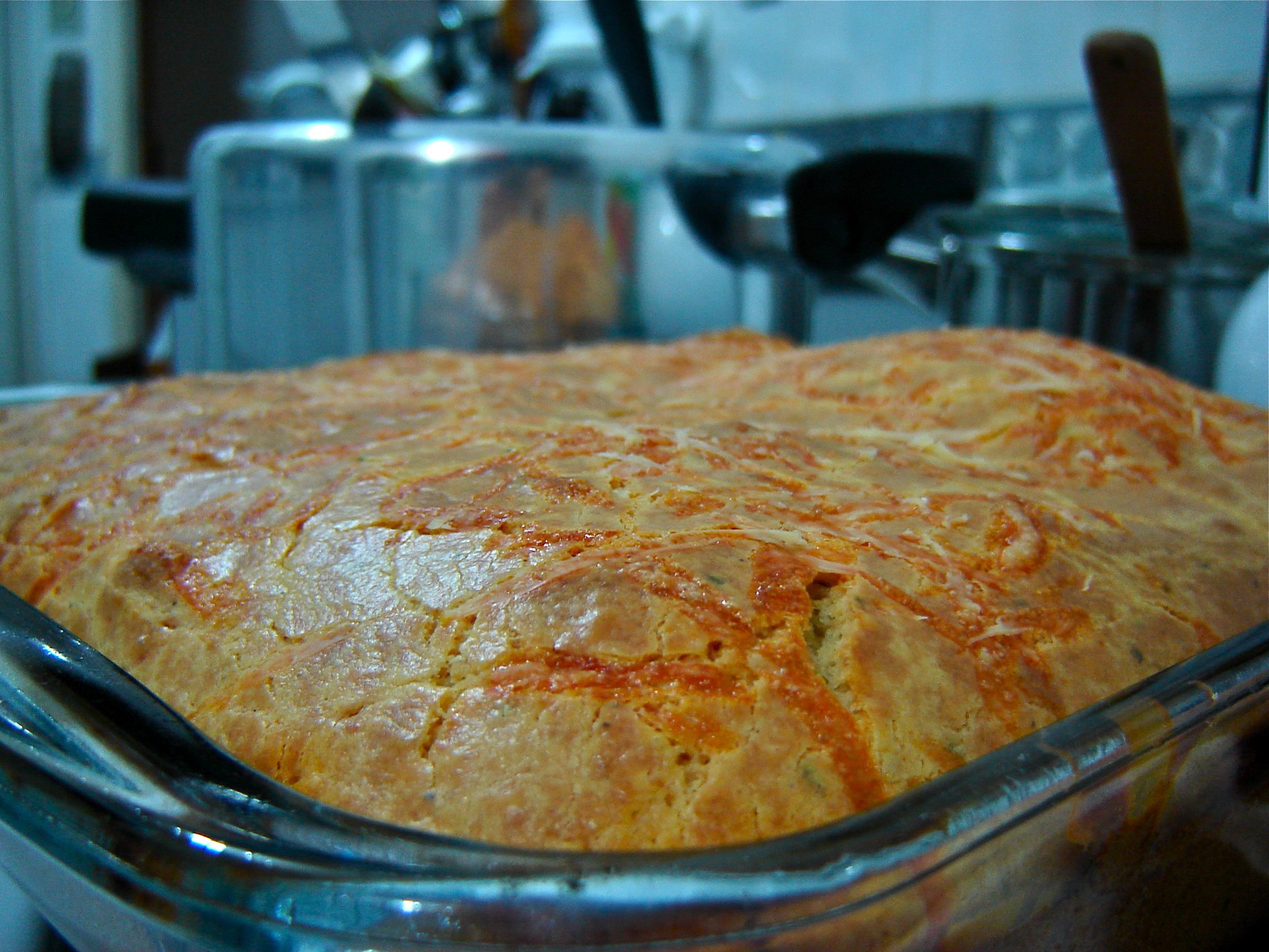 Receita de torta de sardinha