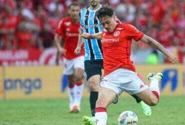 Juventude x Internacional ao vivo; onde assistir, horário e escalações do jogo deste sábado (2) pelo Gauchão. Foto: Ricardo Duarte/SCI