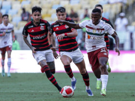 Flamengo vence o Fluminense e coloca a mão na Taça Guanabara. Foto: Lucas Merçon/Fluminense